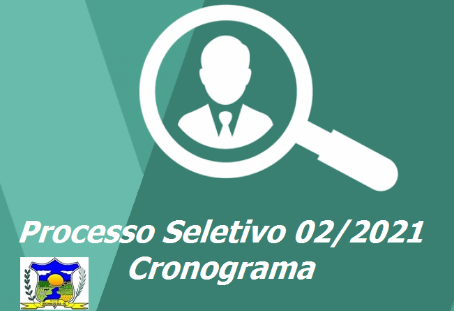 Cronograma Processo Seletivo.