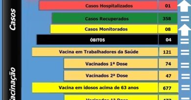 Boletim atualizado de Bocaina do Sul - 20-04-2021