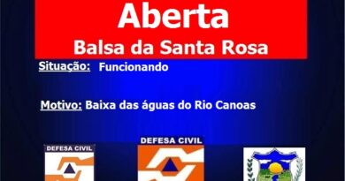 Balsa está aberta