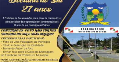 Concurso "Bocaina do Sul e suas Belezas"