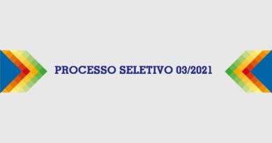 Divulgação Processo Seletivo 03/2021