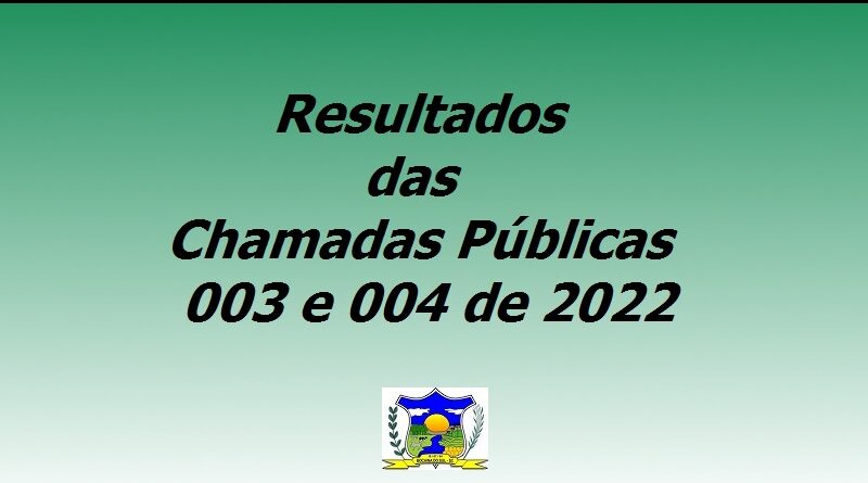 Resultados disponíveis em anexo