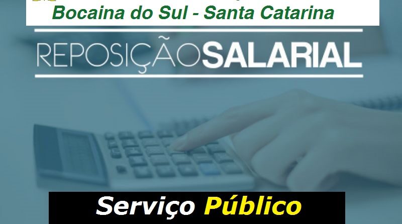 A reposição salarial incidente a partir de 1º de março de 2022.