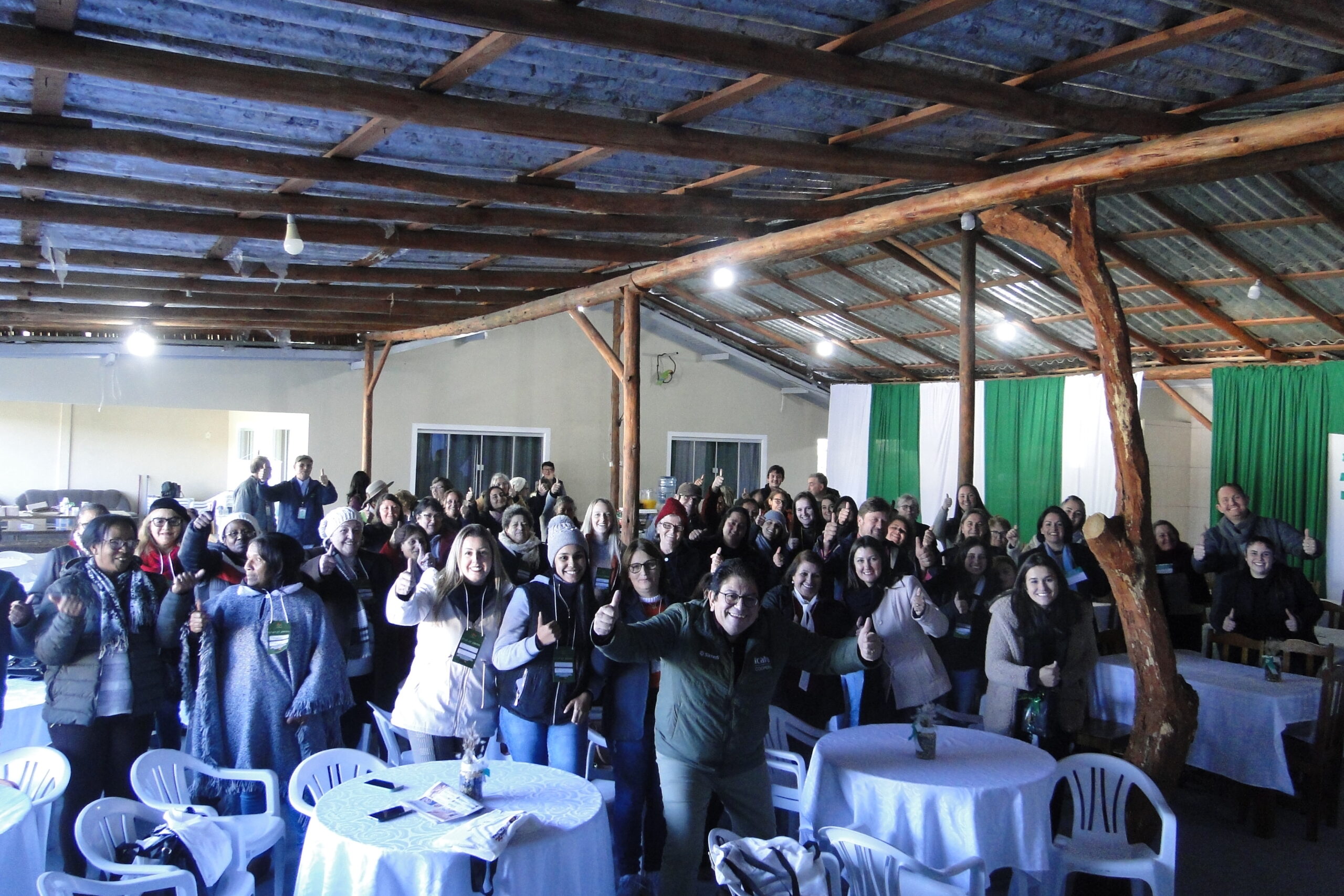 Mulheres do Campo tiveram um dia muito animado e de aprendizado.