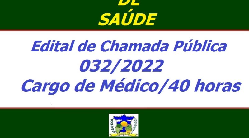 Oportunidade para Médicos