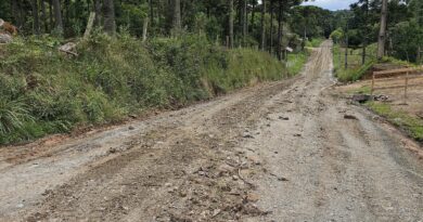 Secretaria de Obras intensifica trabalhos em Bocaina do Sul